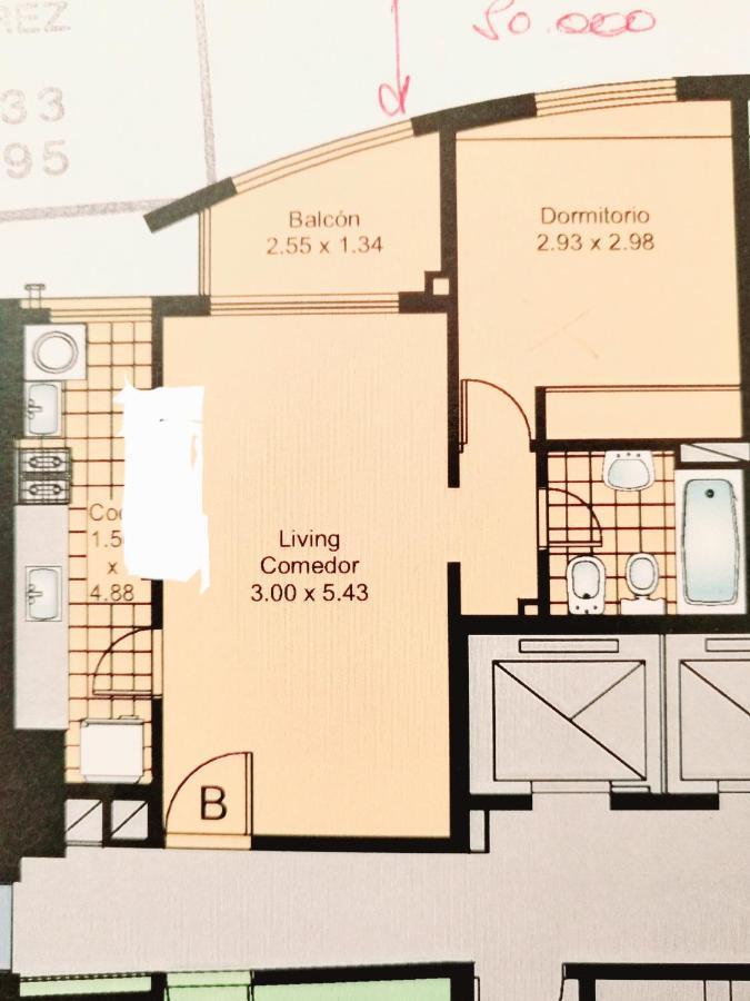 Petit Apartment En Avenida Belgrano Buenos Aires Luaran gambar